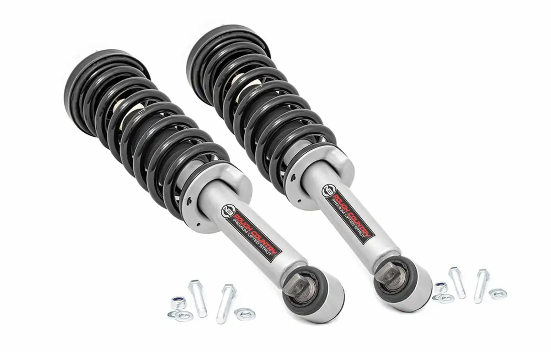 2 inch leveling kit | 2014-2024 Ford F150 4WD | Rough Country | Loaded Struts