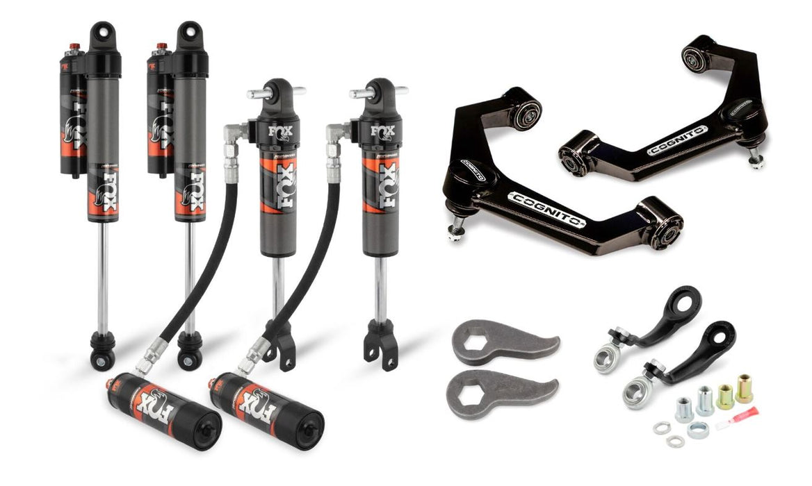 3" Cognito Lift Kit | 2011-2019 Chevy Silverado 2500/3500 & GMC Sierra 2500/3500 4WD & 2WD | Fox 2.5s