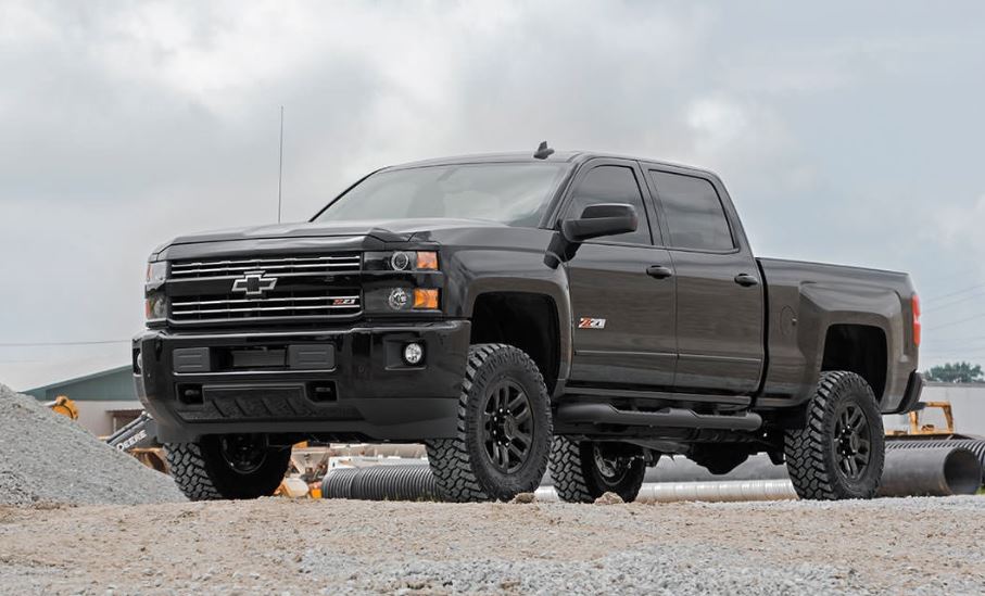 3.5" Rough Country Lift Kit | 2011-2019 Chevy Silverado 2500/3500 & GMC Sierra 2500/3500 4WD/2WD (W/ overload)| Premium N3