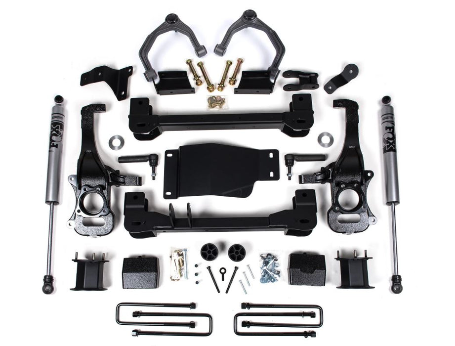 4" Zone Lift Kit | 2019-2024 GMC AT4 1500 & Chevy Trailboss 1500 | Fox Adverture Series