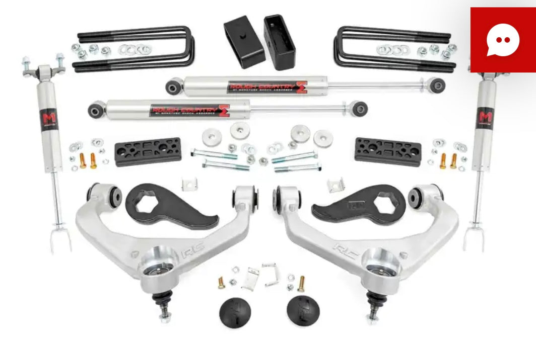 3” Rough Country Lift- 2023 GMC Sierra 3500 dually