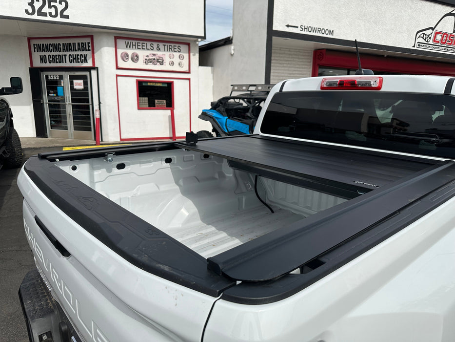 Retrax Pro MX bed cover retractable | 07-21 Tundra Crewmax w/ deckrail 5.5ft bed  | bed cover