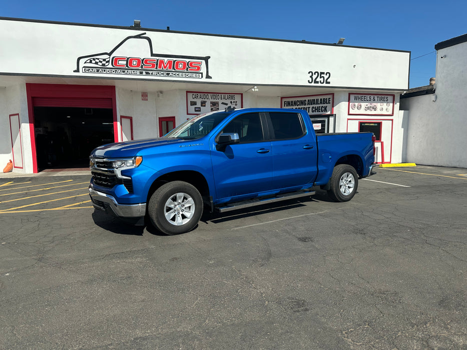 6" Side steps stainless steel | 2019-2024 Chevy Silverado 1500