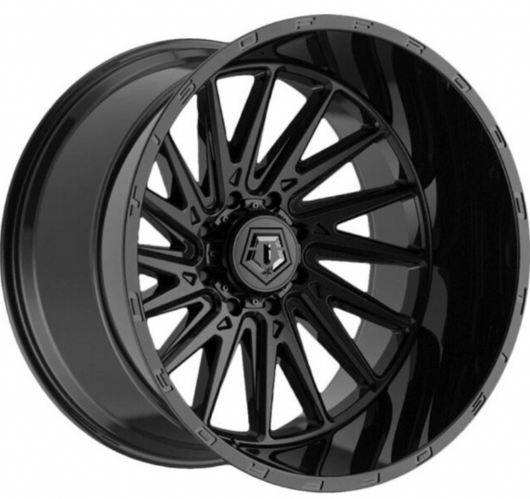 All black TIS 547B 20x10