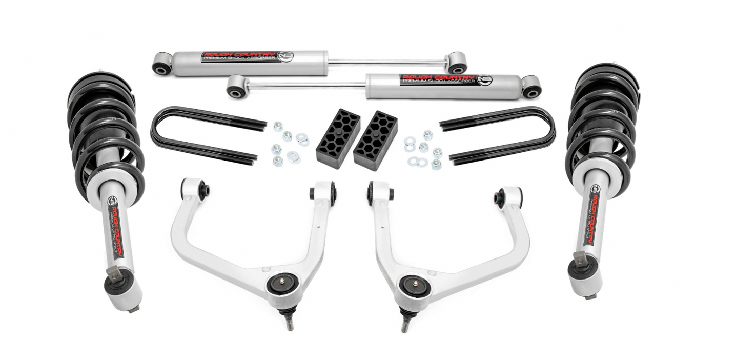 3.5inch Lift Kit | 2025-2026 Chevy Silverado 1500 & GMC Sierra 1500 2WD/4WD