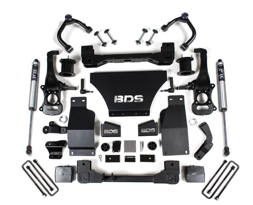 4" BDS Lift Kit | 2019-2024 AT4 1500 & Chevy Trailboss 1500 | Fox 2.0s