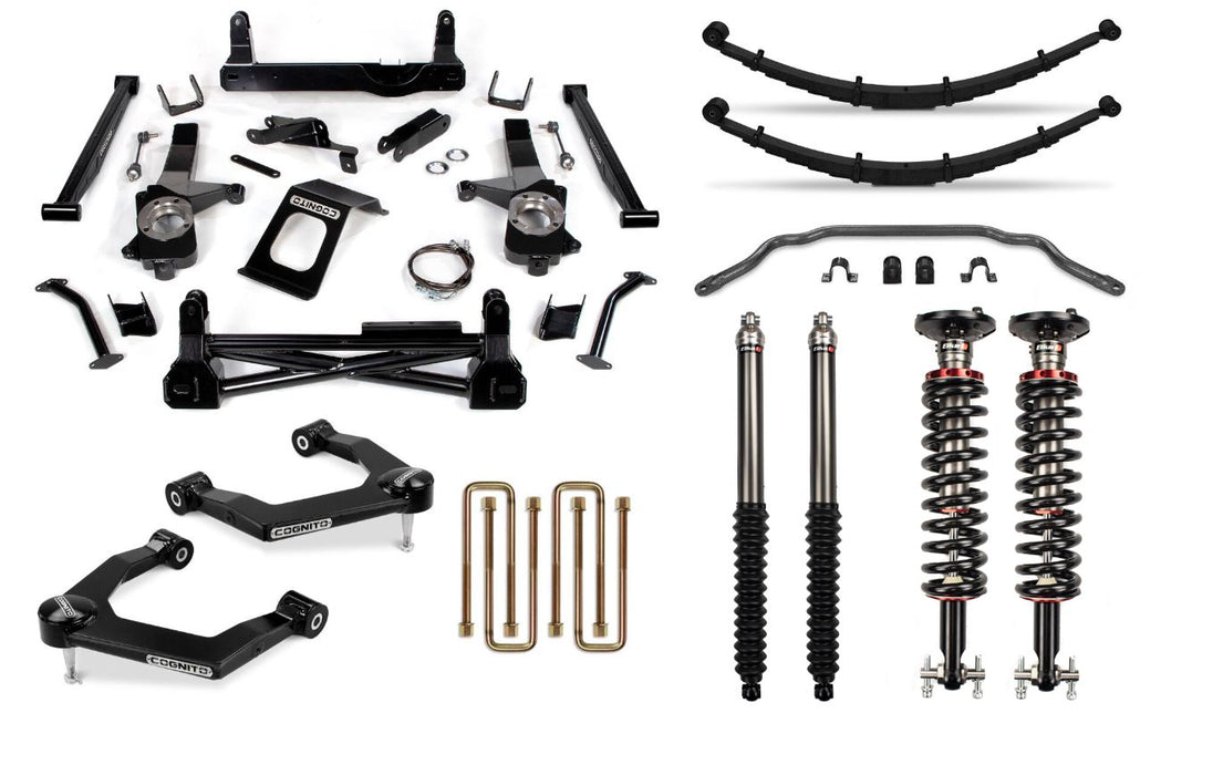 8" Cognito Lift Kit | 2019-2025 AT4 1500 & Chevy Trailboss 1500| Perfomance Elka 2.0