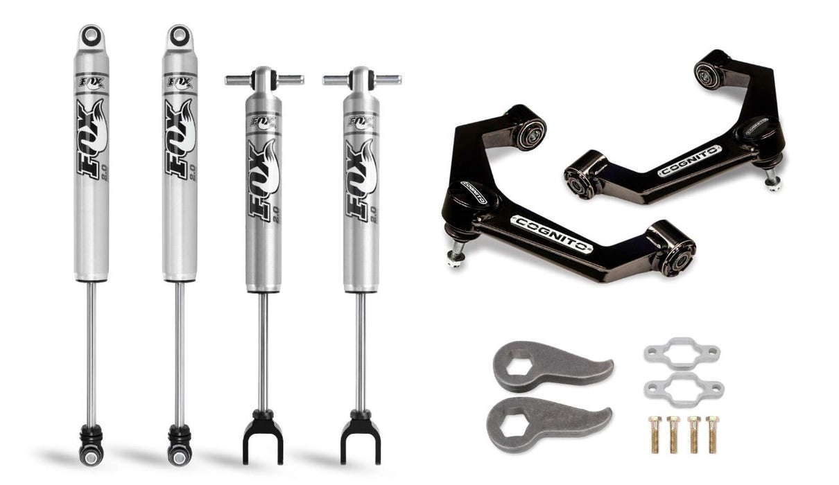 3" Cognito Lift Kit | 2011-2019 Chevy Silverado 2500/3500 & GMC Sierra 2500/3500 4WD & 2WD | Fox 2.0
