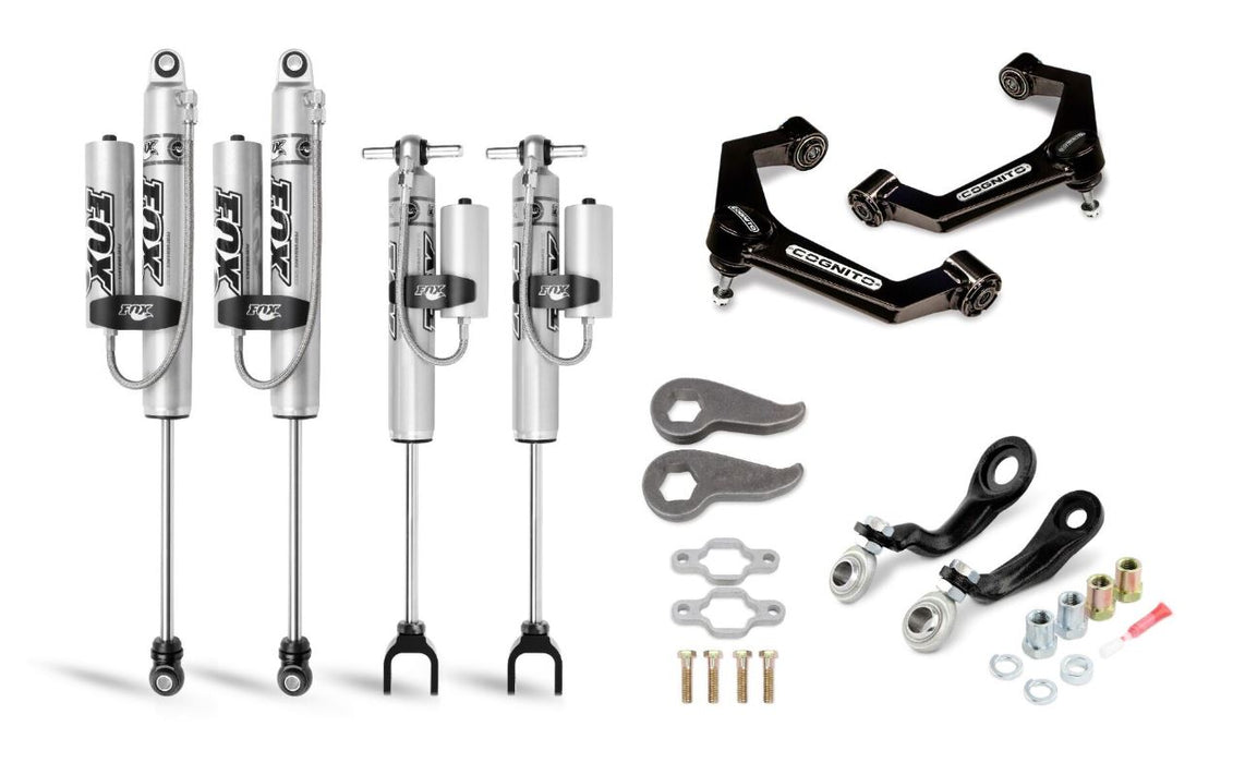 3" Cognito Lift Kit | 2011-2019 Chevy Silverado 2500/3500 & GMC Sierra 2500/3500 4WD & 2WD | Fox Reservoir
