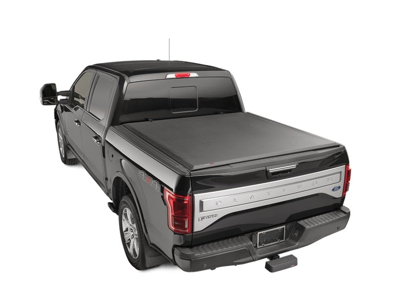 WeatherTech 2017+ Ford F-250 / F-350 / F-450 / F-550 6ft 9in Bed Roll Up Truck Bed Cover - Black
