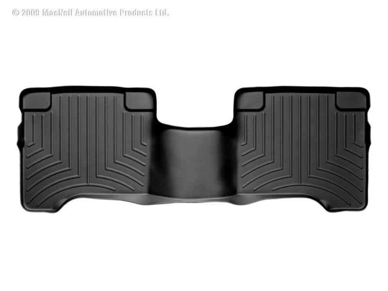 WeatherTech 04+ Nissan Armada Rear FloorLiner - Black