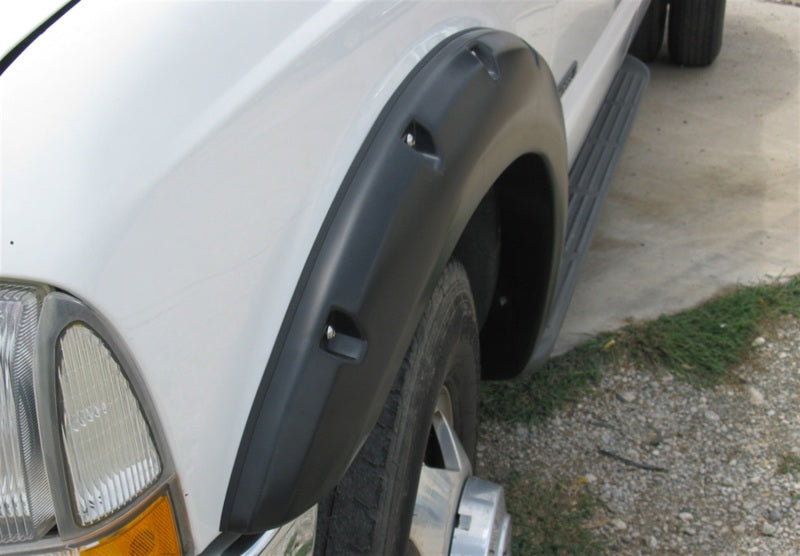 Lund 99-07 Ford F-250 RX-Rivet Style Smooth Elite Series Fender Flares - Black (2 Pc.)