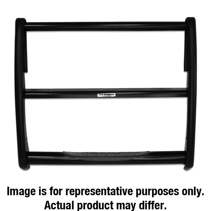 Go Rhino 88-99 Chevrolet Pick Up 3000 Series StepGuard - Black (Center Grille Guard Only)