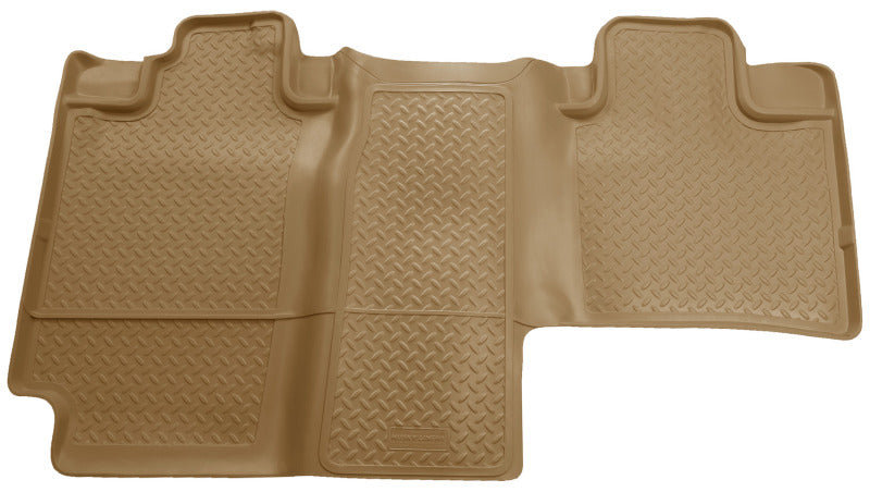 Husky Liners 04-08 F-150 Super Crew Cab/Lincoln Mark LT Classic Style 2nd Row Tan Floor Liners
