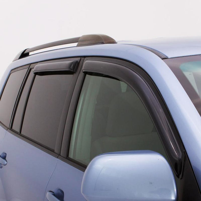 AVS 11-17 Jeep Compass (Old Body Style) Ventvisor Outside Mount Window Deflectors 4pc - Smoke