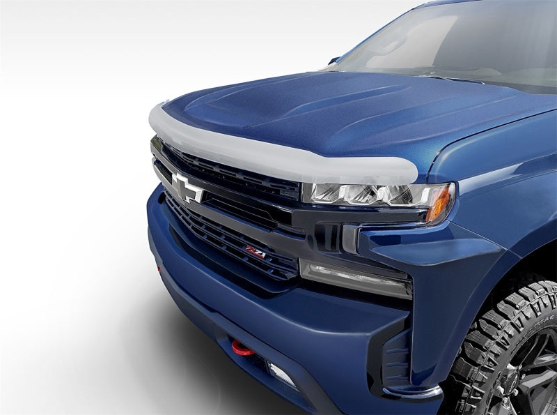 AVS 19-22 Chevrolet Silverado 1500 (Excl. ZR2/LT Trail Boss) High Profile Hood Shield - Chrome