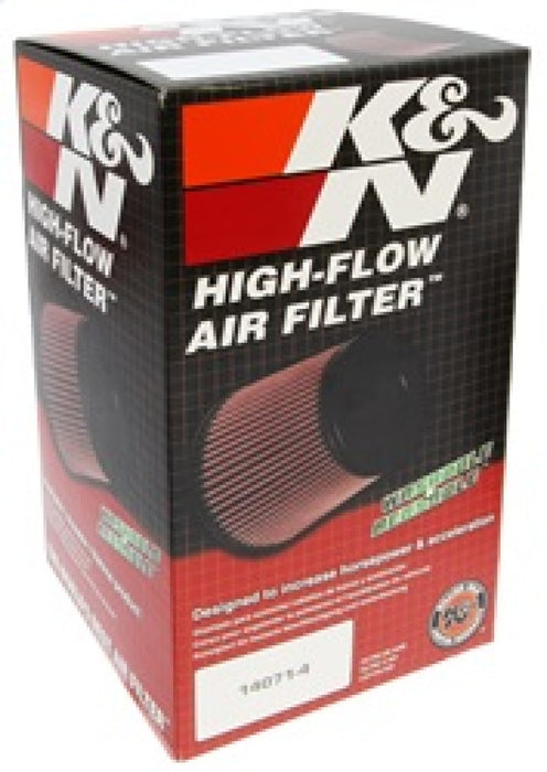 K&N Filter Universal Rubber Filter 3 1/2 inch 10 Degree Flange 5 3/4 inch OD 6 inch Height
