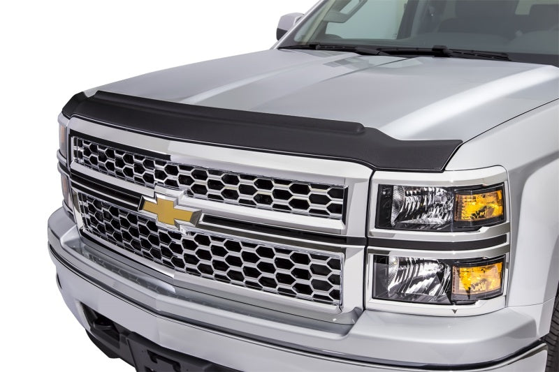 AVS 2019 Chevrolet Silverado 1500 (Excl. ZR2/LT Trail Bss) Aeroskin II Low Profile Hood Shield - Blk