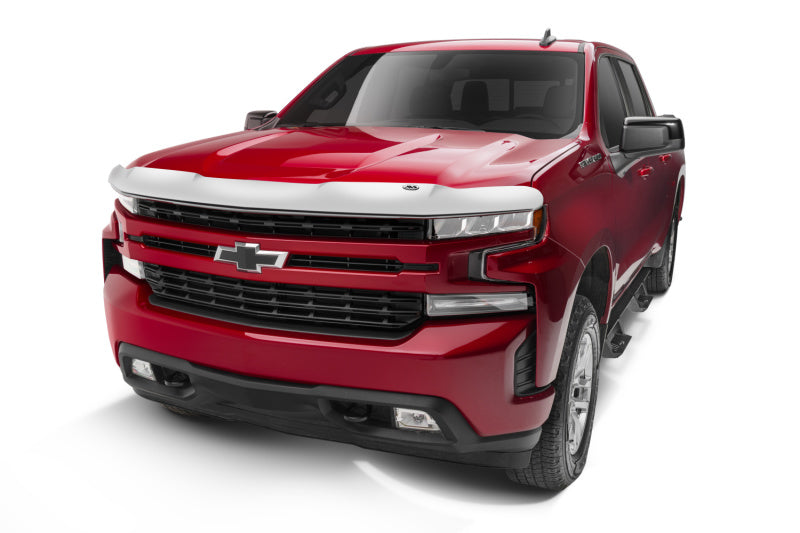 AVS 19-22 Chevrolet Silverado 1500 (Excl. ZR2/LT Trail Boss) High Profile Hood Shield - Chrome