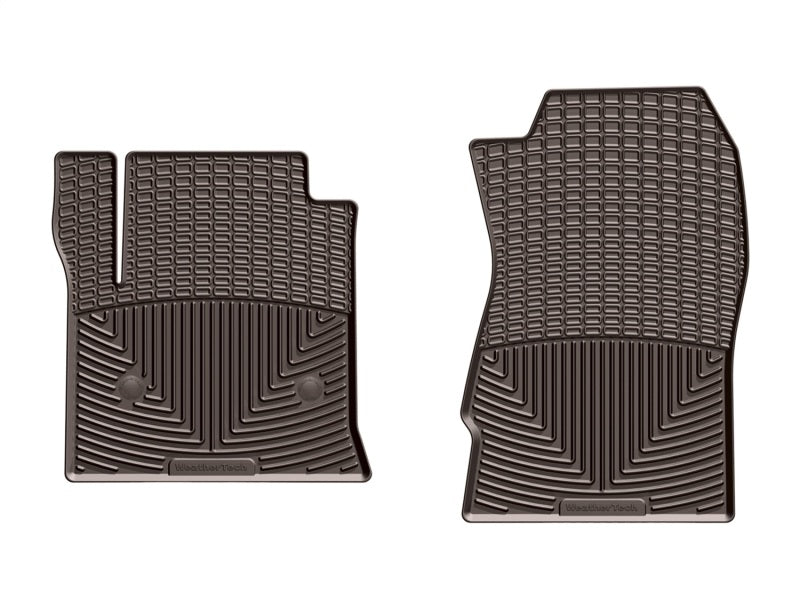 WeatherTech 2015+ Cadillac Escalade Front Rubber Mats - Cocoa