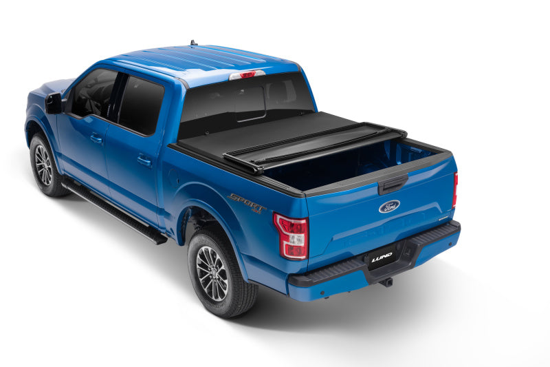 Lund 2019 Ford Ranger Genesis Tri-Fold Tonneau Cover - Black