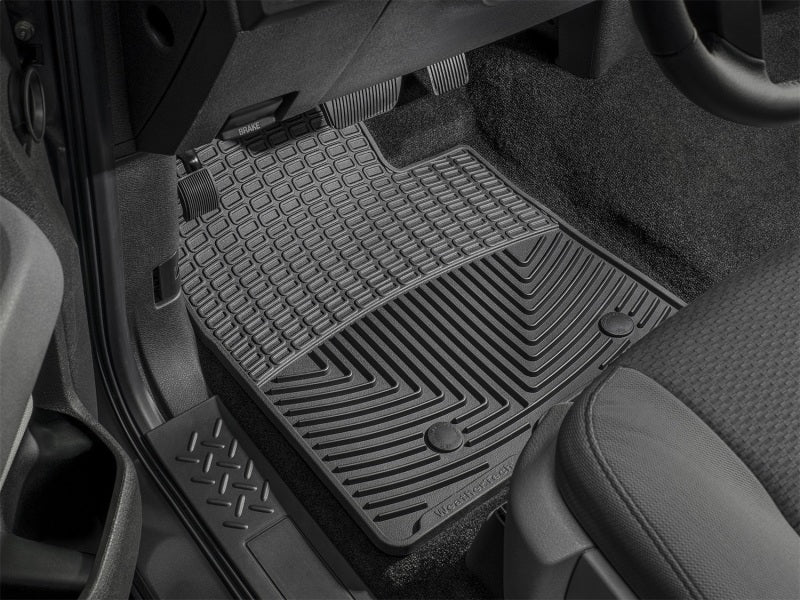 WeatherTech 03-10 Nissan Murano Front Rubber Mats - Black