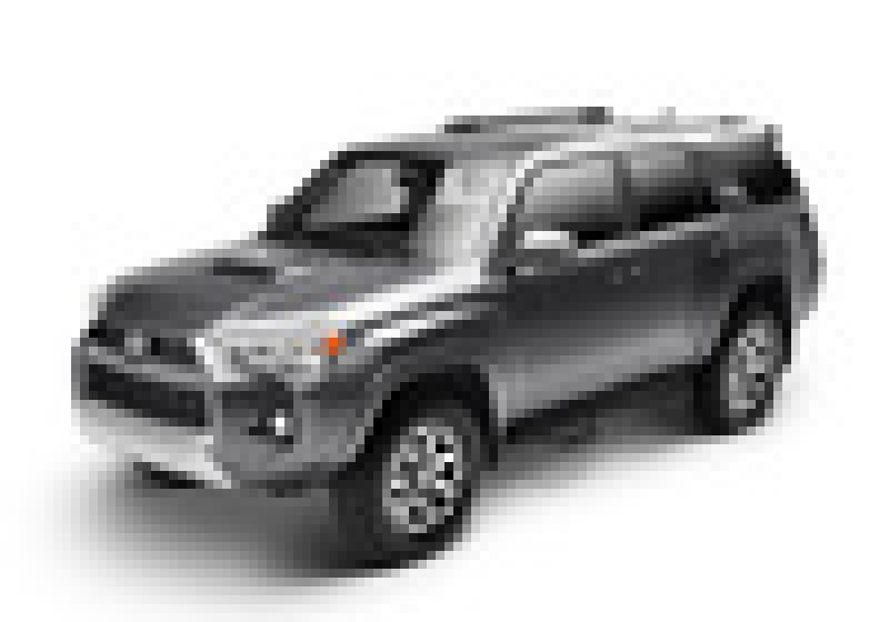 N-Fab Nerf Step 14-18 Toyota 4Runner (Does Not Fit Limited) SUV 4 Door - Gloss Black - W2W - 2in