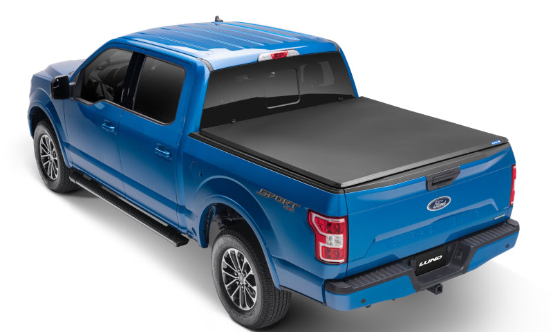 Lund 2019 Ford Ranger Genesis Tri-Fold Tonneau Cover - Black