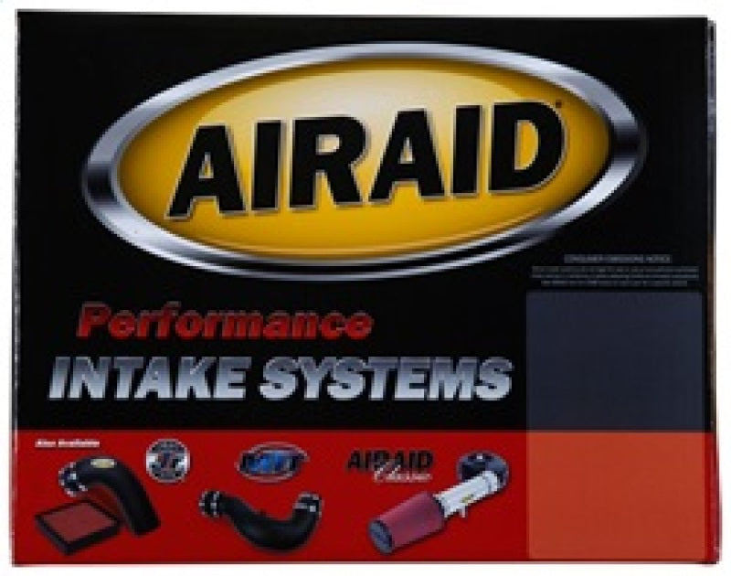 Airaid 17-18 GMC Sierra 1500/Yukon Denali 6.2L V8 F/I Airaid Jr Intake Kit - Oiled / Red Media