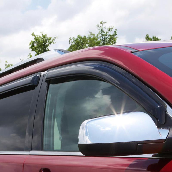 AVS 01-04 Toyota Hilux Double Cab Ventvisor Outside Mount Window Deflectors 4pc - Smoke
