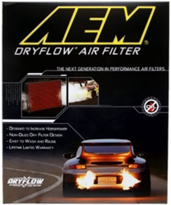 AEM 00-07 Tundra/Sequoia 3.4L V6 / 4.7L V8 12.063in O/S L x 9.188in O/S W x 1.375in H DryFlow Filte