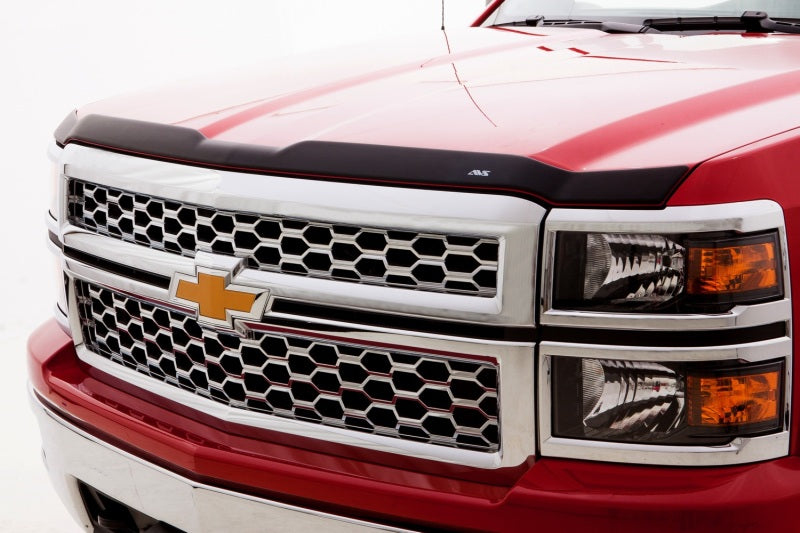 AVS 2019 Chevrolet Silverado 1500 (Excl. ZR2/LT Trail Bss) Aeroskin II Low Profile Hood Shield - Blk