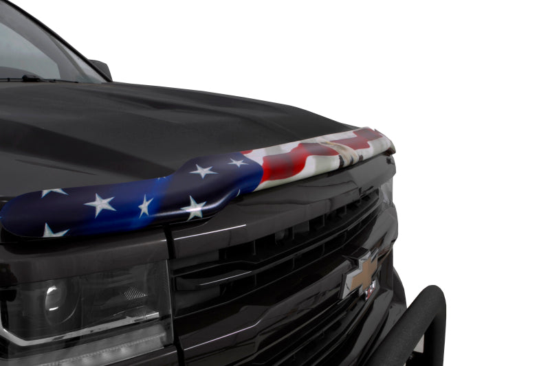 Stampede 2016-2018 Chevy Silverado 1500 Vigilante Premium Hood Protector - Flag