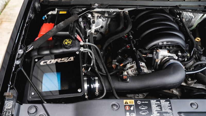 Corsa 2019 Chevrolet Silverado 1500 5.3L V8 Closed Box Air Intake w/ Donaldson Powercore Dry Filter