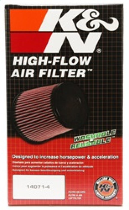 K&N Filter Universal Rubber Filter 2 1/2 inch Flange 6 inch Base 5 inch Top 6 1/2 inch Height