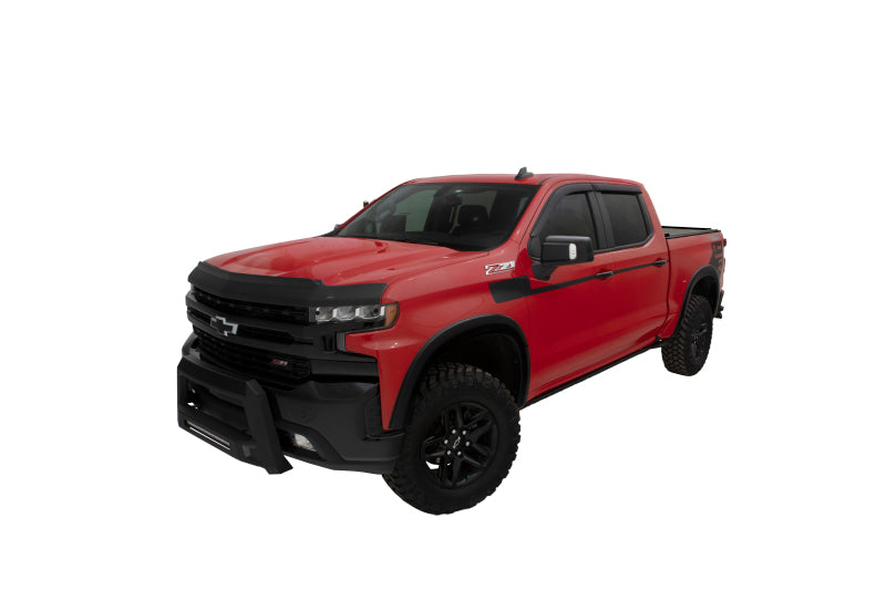 AVS 2019 Chevrolet Silverado 1500 (Excl. ZR2/LT Trail Bss) Aeroskin II Low Profile Hood Shield - Blk