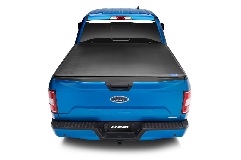 Lund 2019 Ford Ranger Genesis Tri-Fold Tonneau Cover - Black