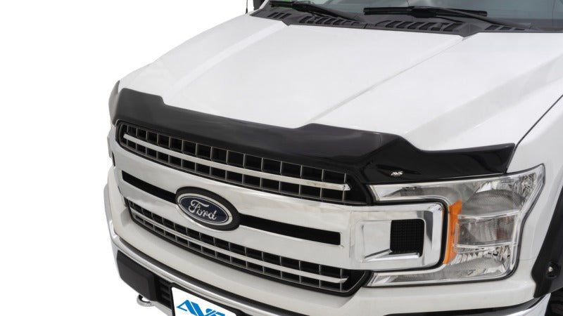 AVS 99-02 Chevy Silverado 1500 Aeroskin Low Profile Acrylic Hood Shield - Smoke