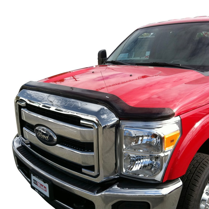 Westin 2011-2016 Ford F-250/350/450/550 Super Duty Wade Platinum Bug Shield - Smoke