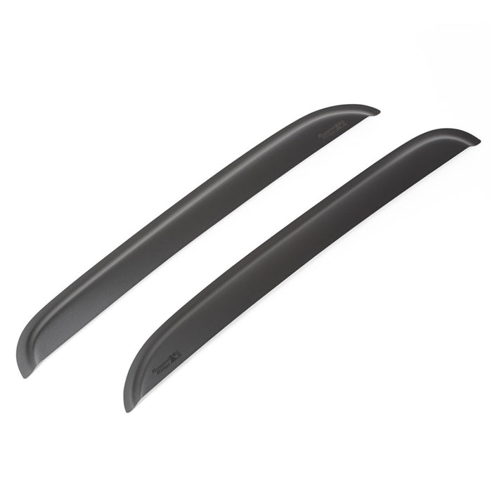 Rugged Ridge Rear Window Visors Black 99-07 GM Pickup & SUV