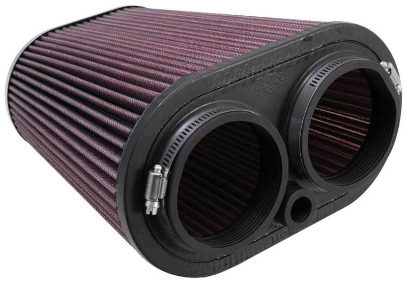 K&N Universal Air Filter 3.125in Flange ID x 5in Base O/S Width x 4in Top O/S Width x 9in H