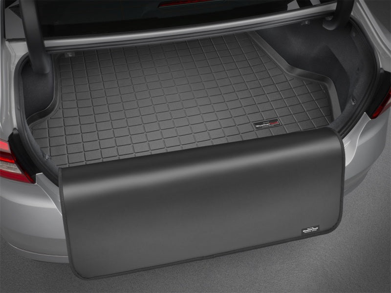 WeatherTech 2018+ Chevrolet Equinox Cargo Liner - Black w/Bumper Protector