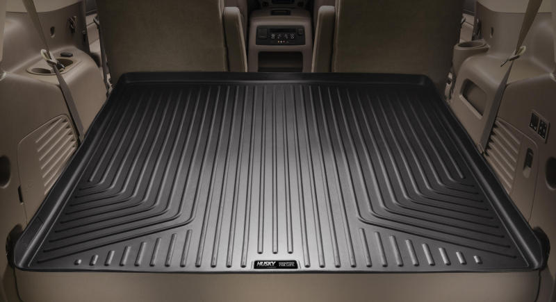 Husky Liners 2018 Ford Expedition Max WeatherBeater Black Rear Cargo Liner (Behind 3rd Row Seat)