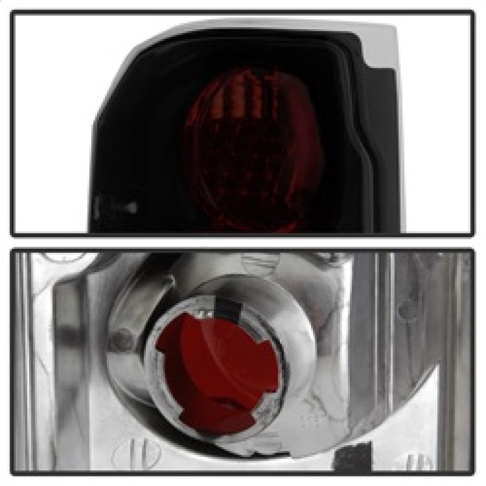 Spyder Ford F150 87-96/Ford Bronco 88-96 Euro Style Tail Lights Black Smoke ALT-YD-FF15089-BSM