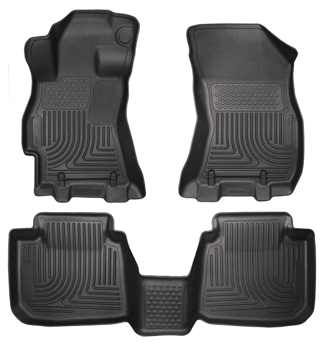 Husky Liners 2015 Subaru Legacy/Outback Weatherbeater Black Front & 2nd Seat Floor Liners
