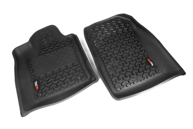 Rugged Ridge Floor Liner Front/Rear/Cargo Black 2011-2019 Jeep Grand Cherokee WK2