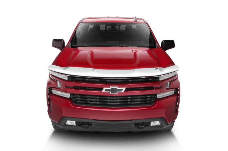 AVS 19-22 Chevrolet Silverado 1500 (Excl. ZR2/LT Trail Boss) High Profile Hood Shield - Chrome