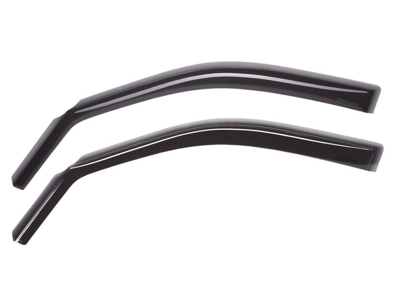 WeatherTech 09+ Dodge Ram 1500 Front Side Window Deflectors - Dark Smoke