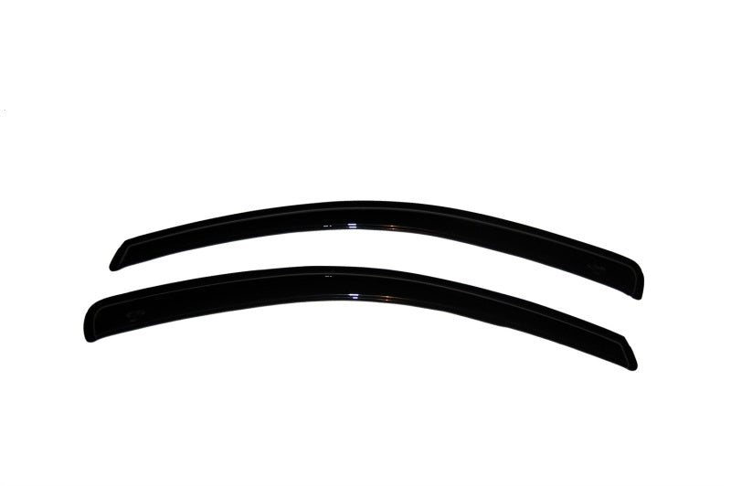 AVS 88-93 Ford Mustang (Excl. T-Top) Ventvisor Outside Mount Window Deflectors 2pc - Smoke