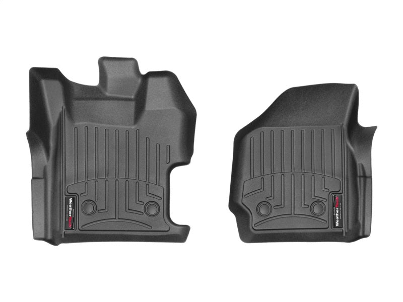 WeatherTech 13-16 Ford F-250/F-350 Regular Cab Vinyl (w/ 4x4 Shifter) Front FloorLiner - Black